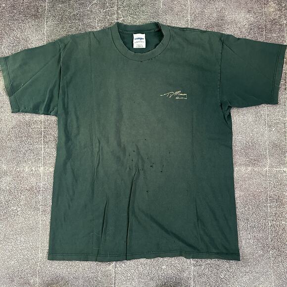 Men's Vintage 90's Wrangler Ty Murray Rodeo Cowboy When You're Hot T Shirt Sz XL - Picture 2 of 5